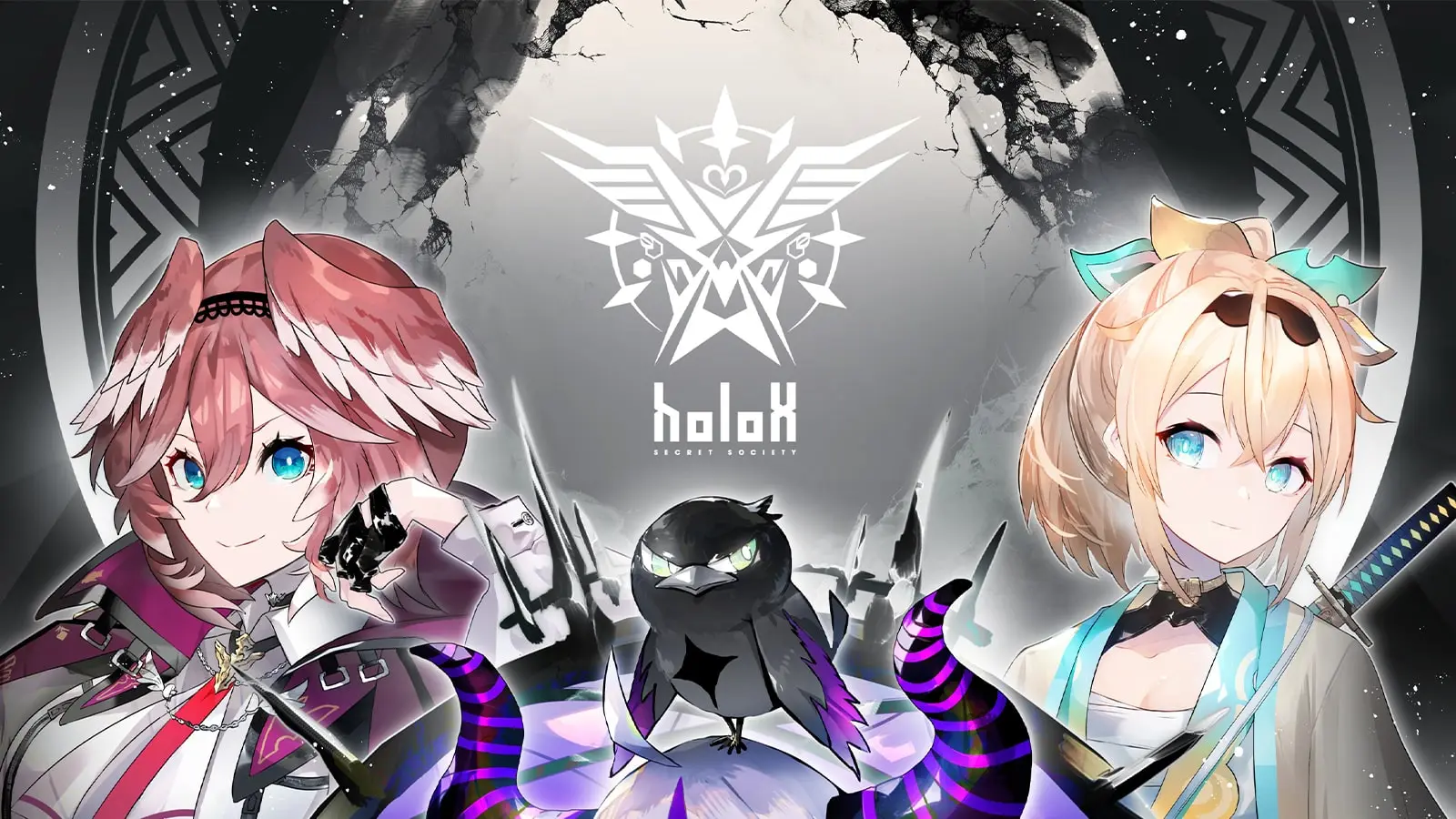 Hololive Holox idols Takane Lui and Kazama Iroha