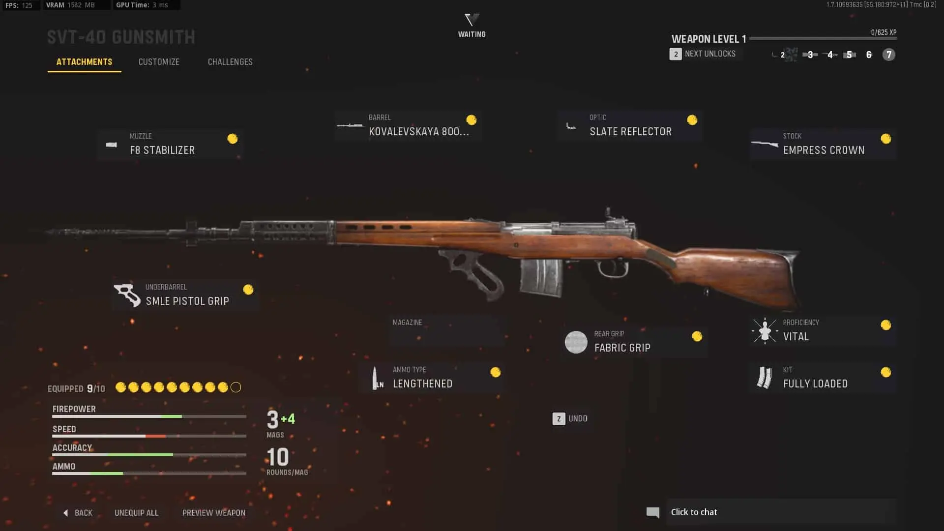 SVT-40 Loadout