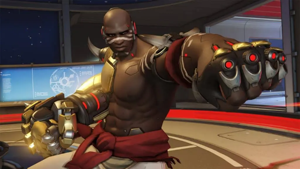 Doomfist on Lijang tower