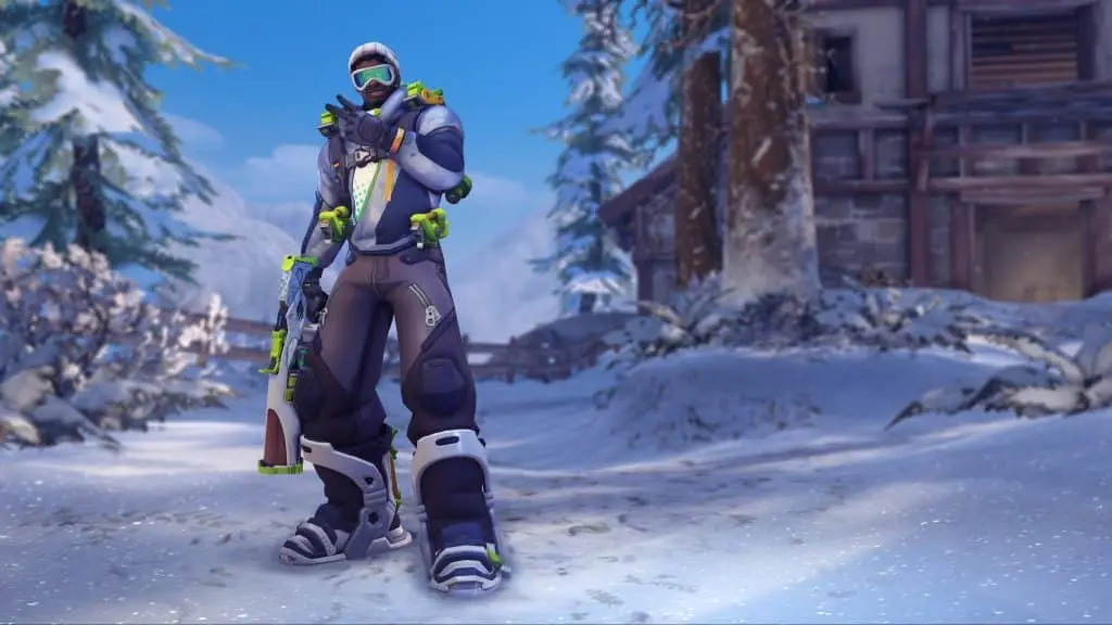 Overwatch Winter Wonderland 2021 Baptiste skin