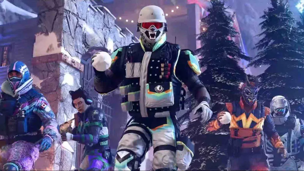 Castle in Rainbow Six Snow Brawl event