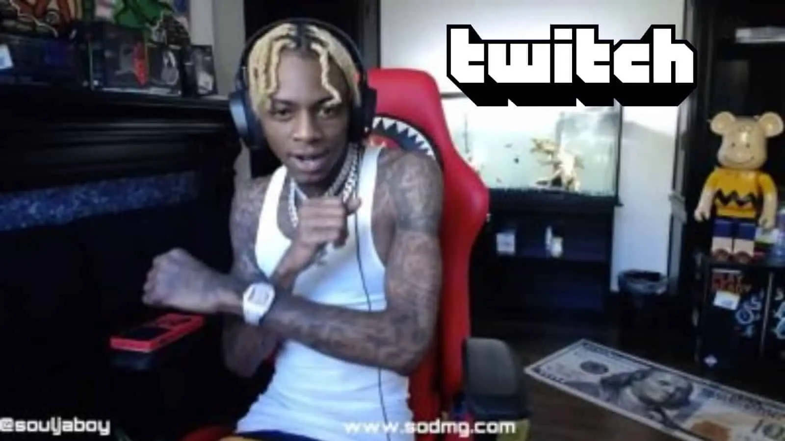 Souljaboy banned on twitch