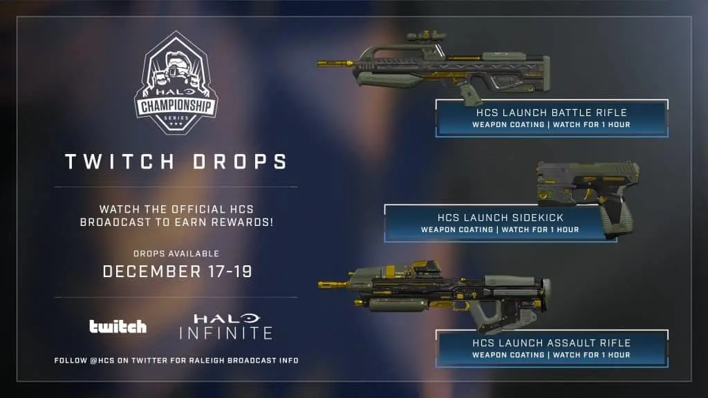 Halo Infinite Twitch drops