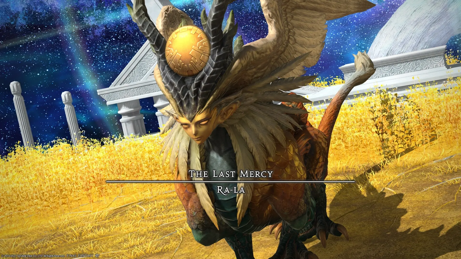 FFXIV screenshot showing Ra-la