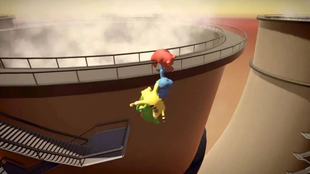 gang Beasts throwing