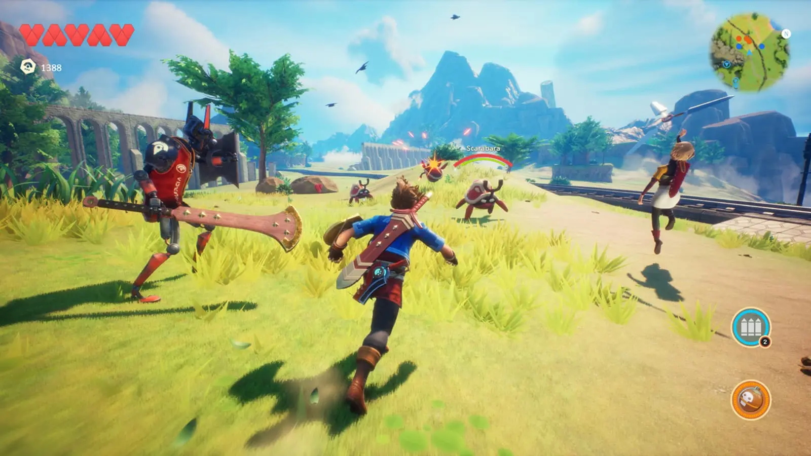 Oceanhorn 2 gameplay