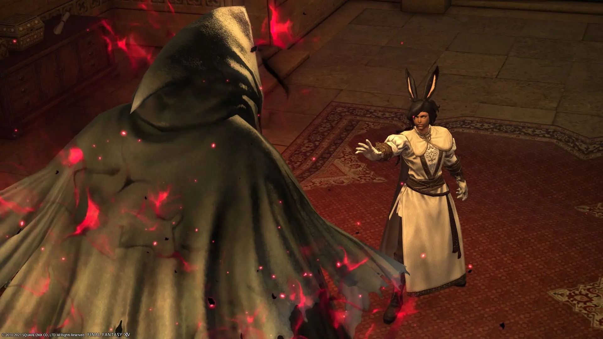 FFXIV screenshot showing the Reaper class