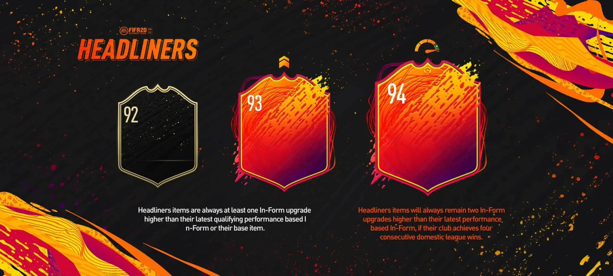 How FIFA 22 Headliners cards work.