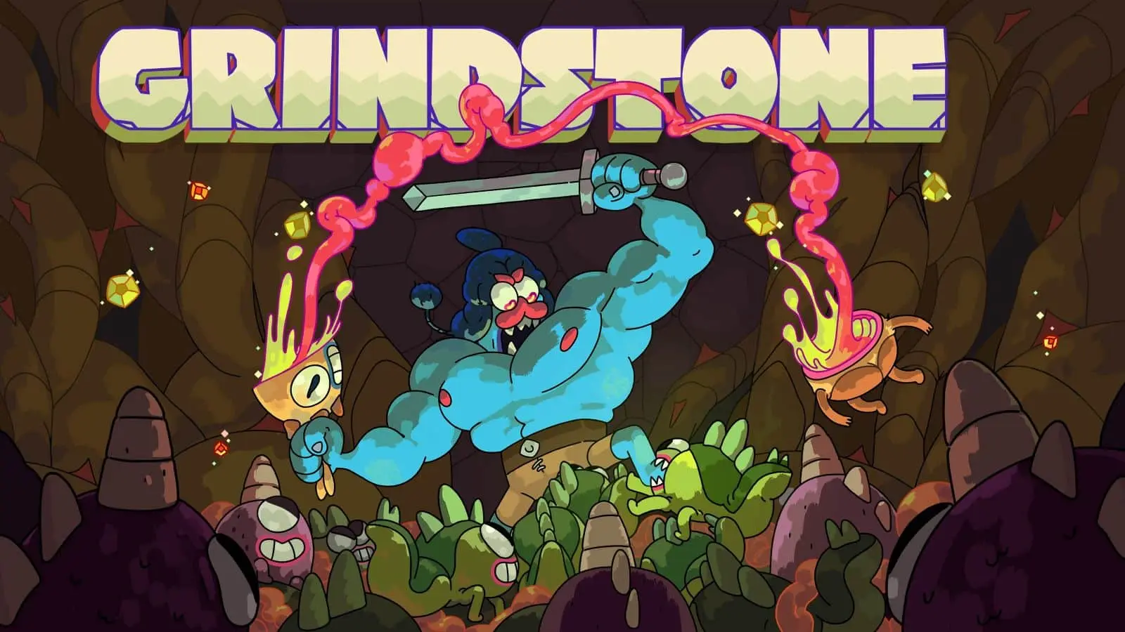 Grindstone key art from Apple Arcade