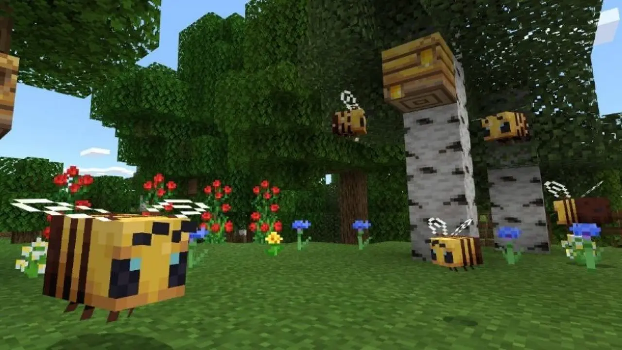 Minecraft bees