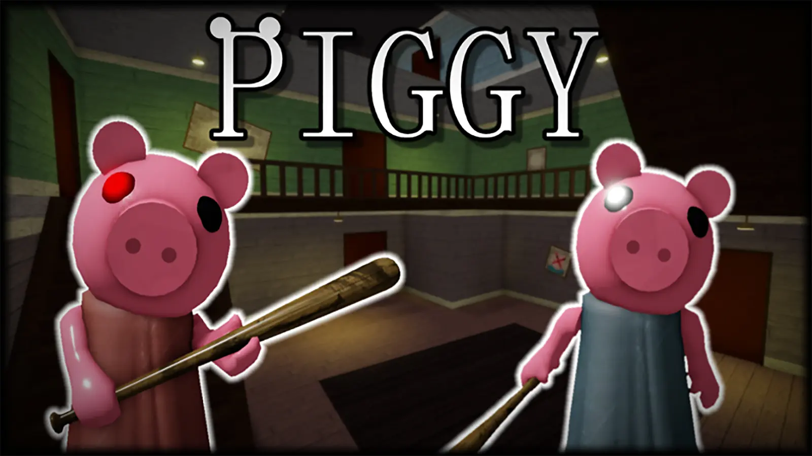 Artowork for the Piggy scary horror game in Roblox