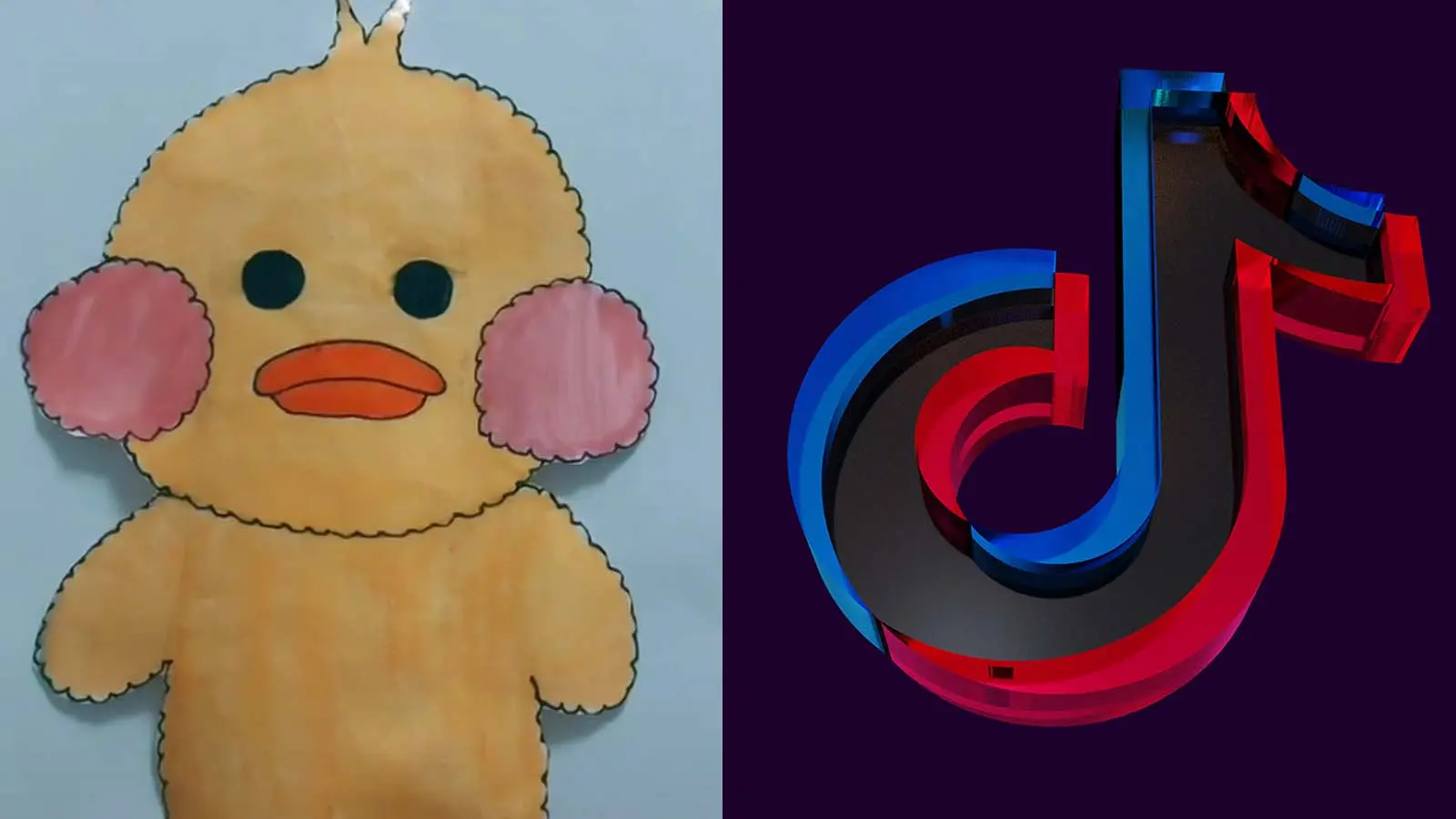 paper duck tiktok trend