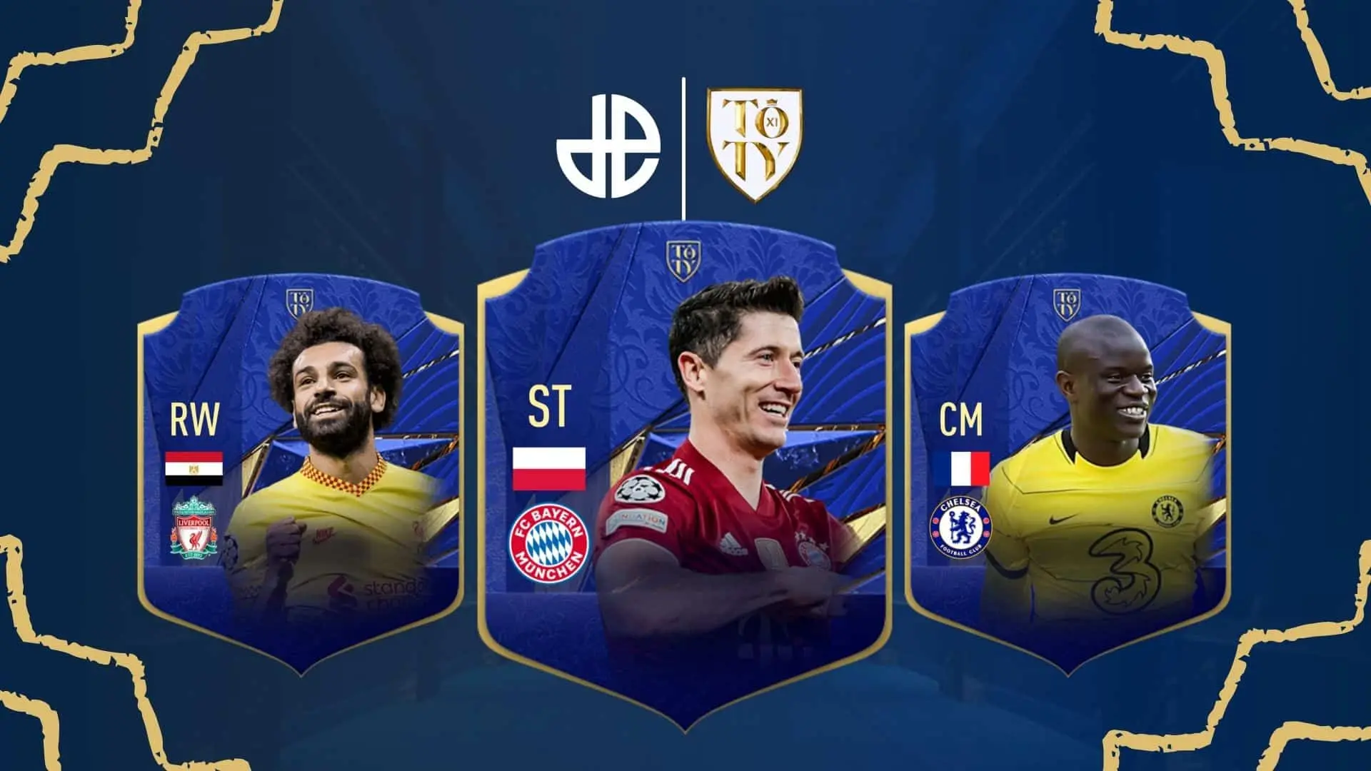 fifa 22 toty players salah lewandowski kante