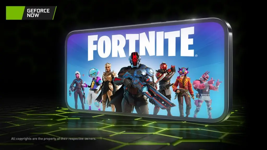 Fortnite on GeForce Now