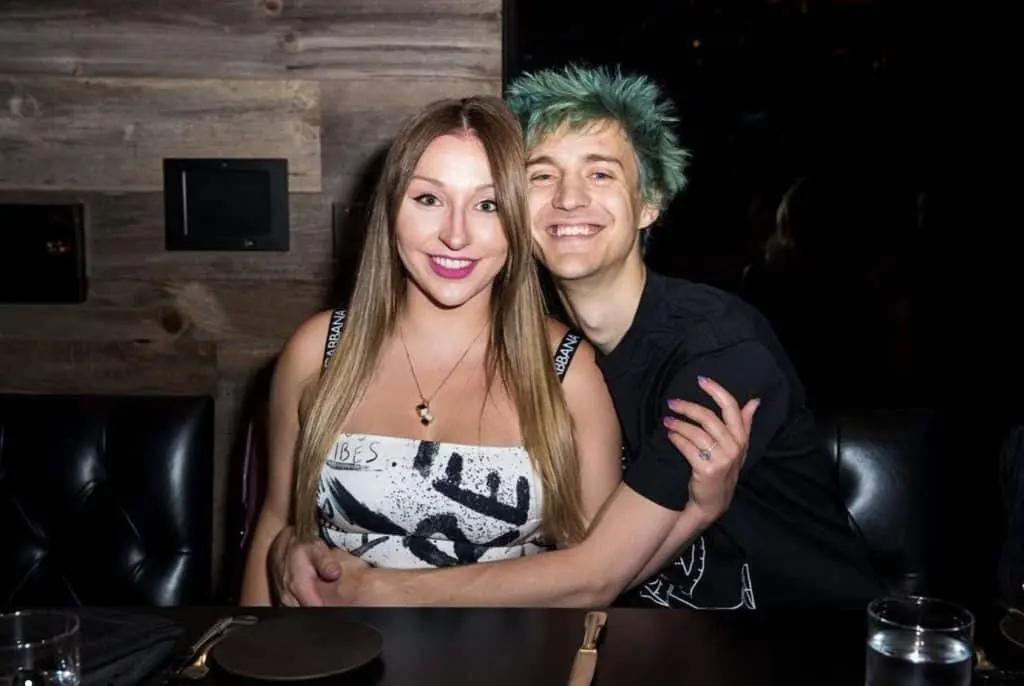 Ninja and Jessica Blevins together