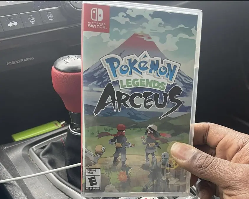 pokemon legends arceus early copy