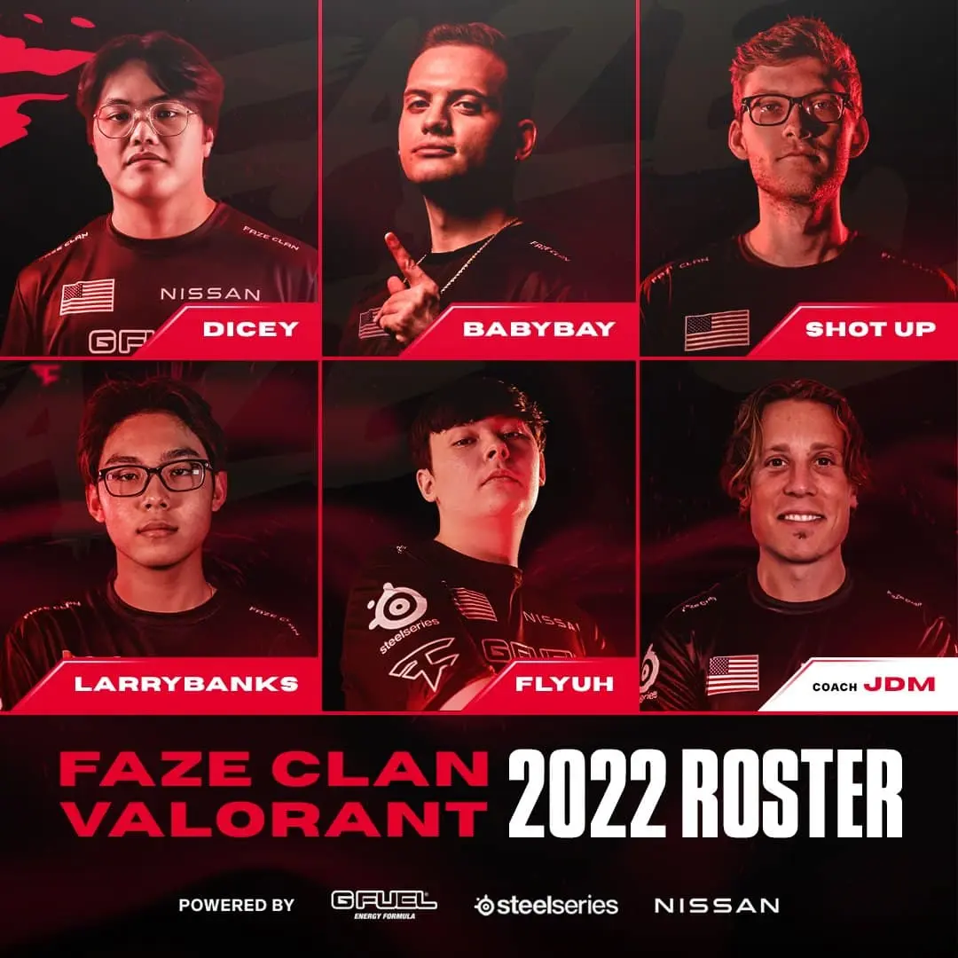 faze clan valorant 2022