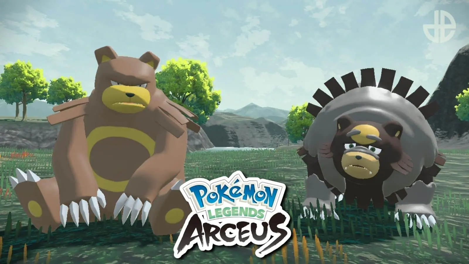 ursaring and ursaluna in pokemon legends arceus