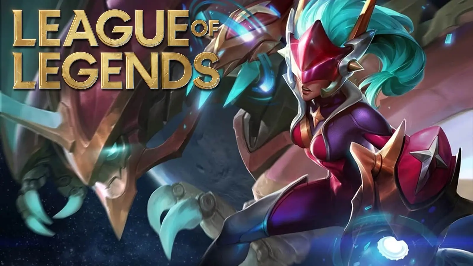 shyvana league of legends blue purple green