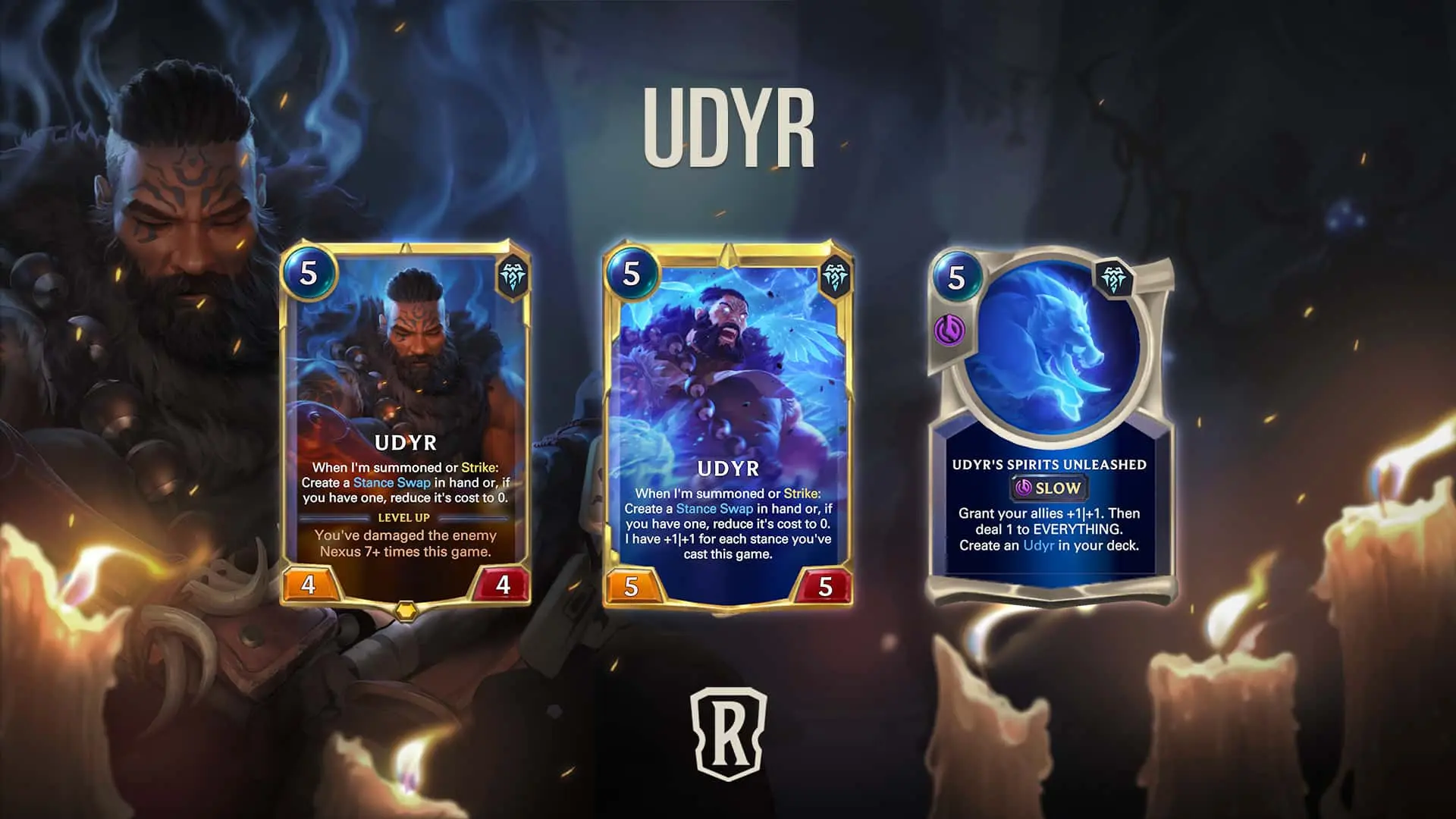 LoR Udyr cards