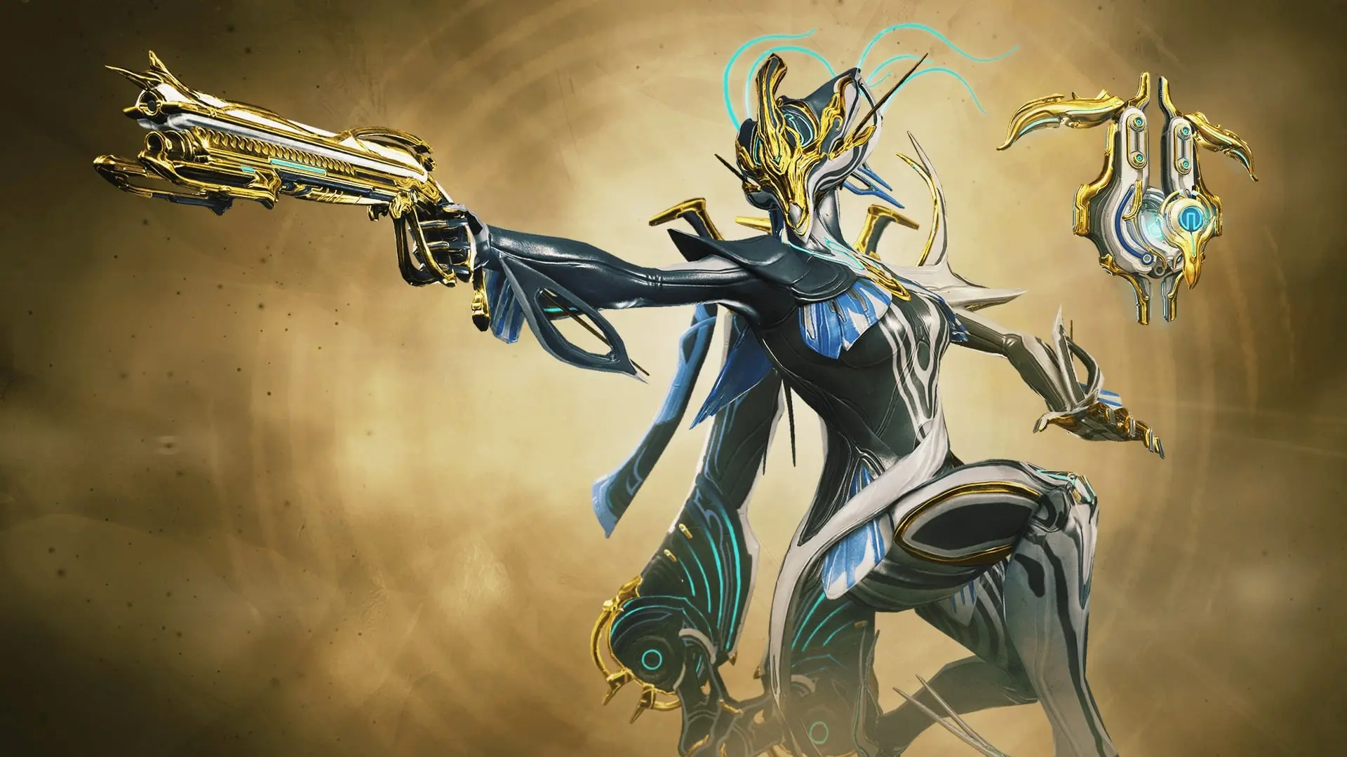 Warframe Banshee Prime key art