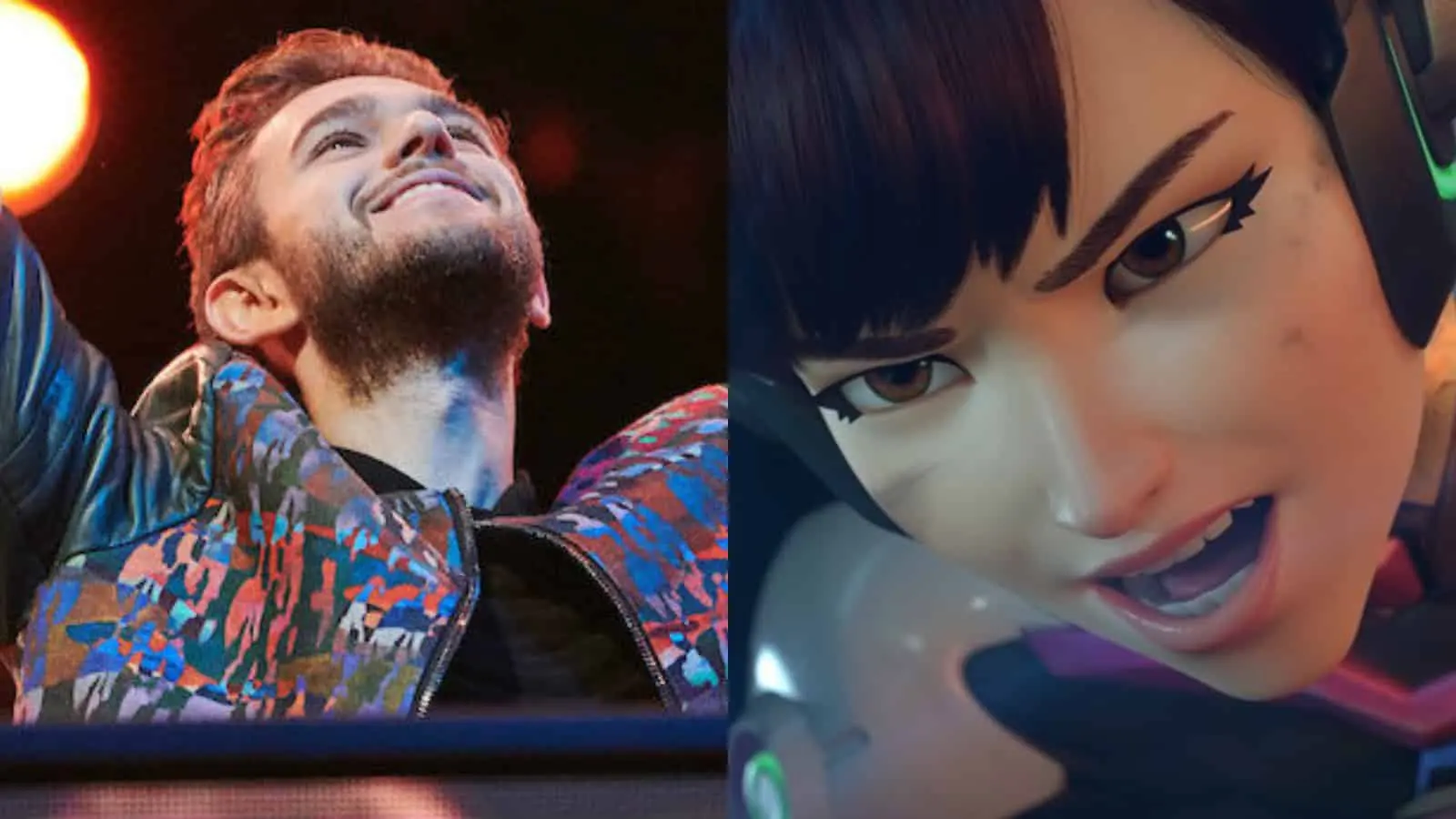 Zedd and D.va in Overwatch