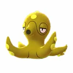 Shiny Octillery in Pokemon Go Tour Johto