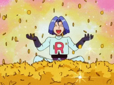 pokemon money gif