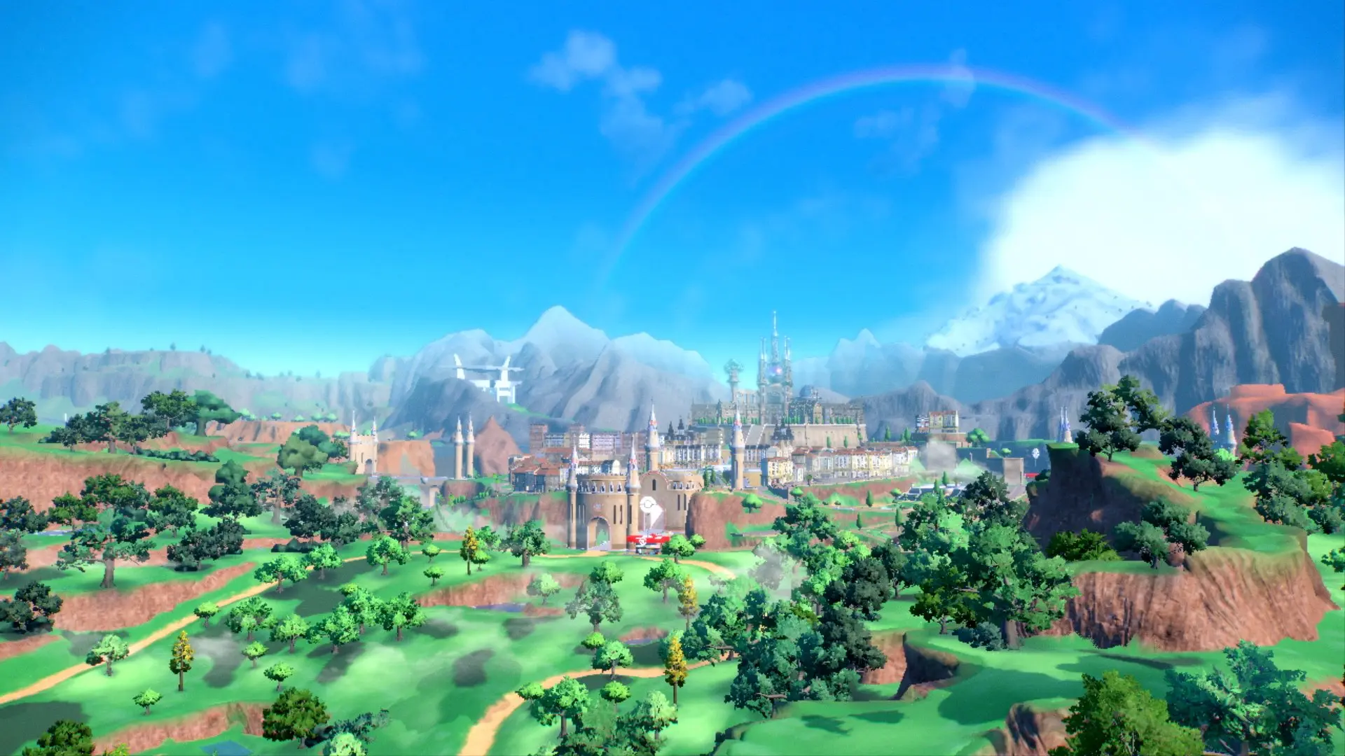 Pokemon Scarlet & Pokemon Violet region screenshot.