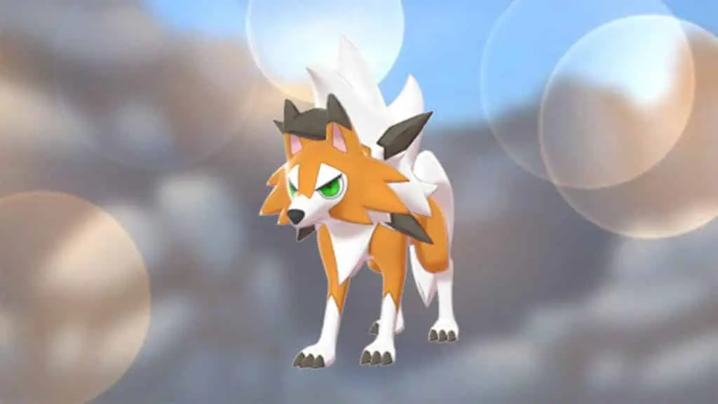 Dusk Lycanroc in Pokemon Go