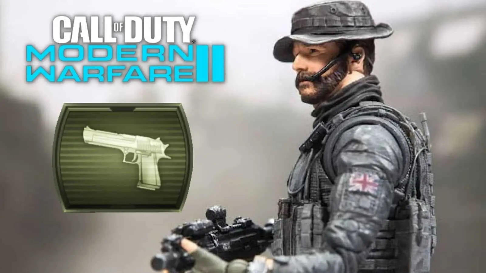 Modern Warfare 2 Captain Price with Last Stand Perk logo