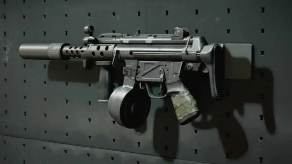 Black Ops Cold War MP5 in Warzone