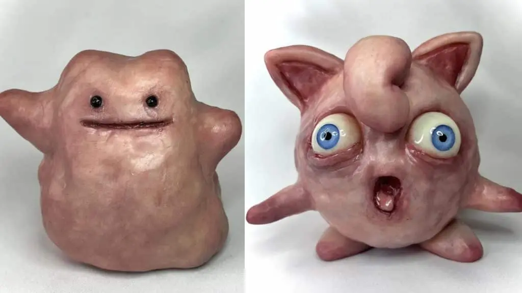 Jigglypuff Ditto sculpture