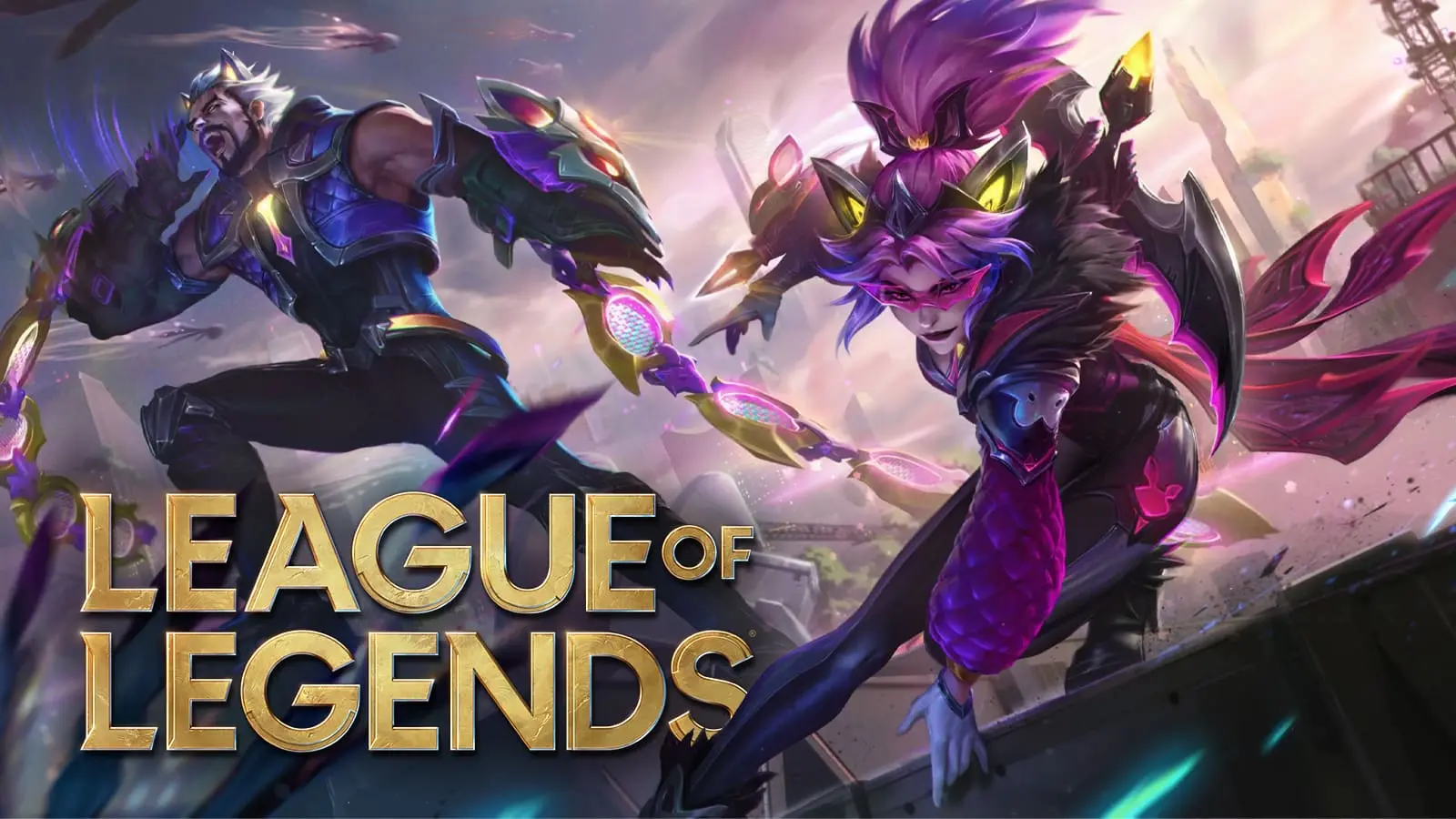 Battle Bat Vayne and Battle Wolf Sylas in League of Legends