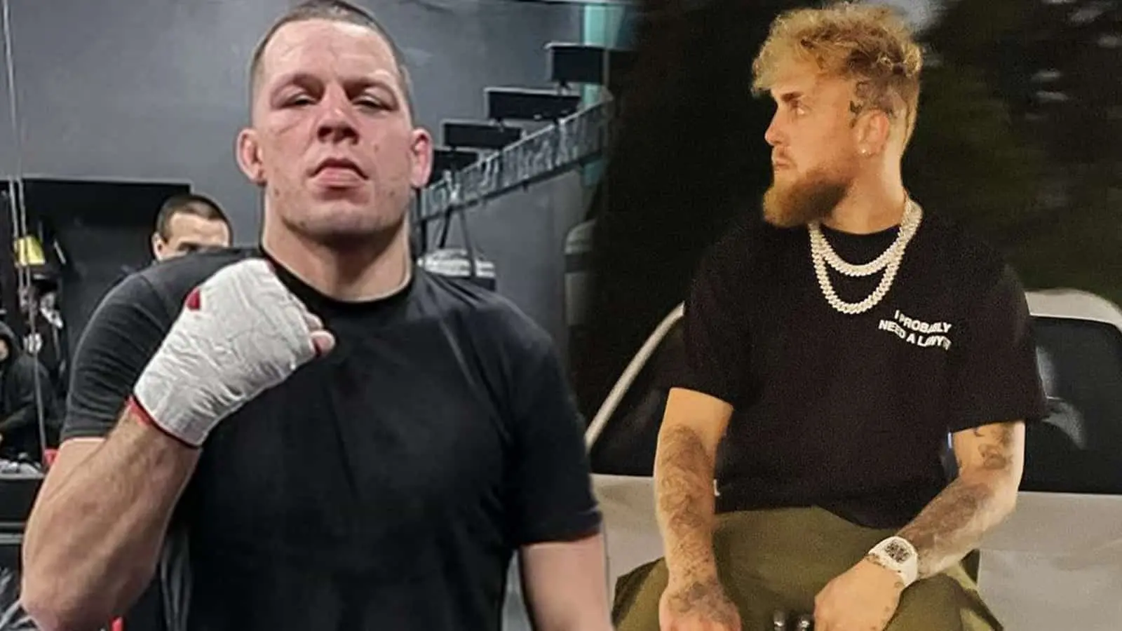 nate diaz jake paul