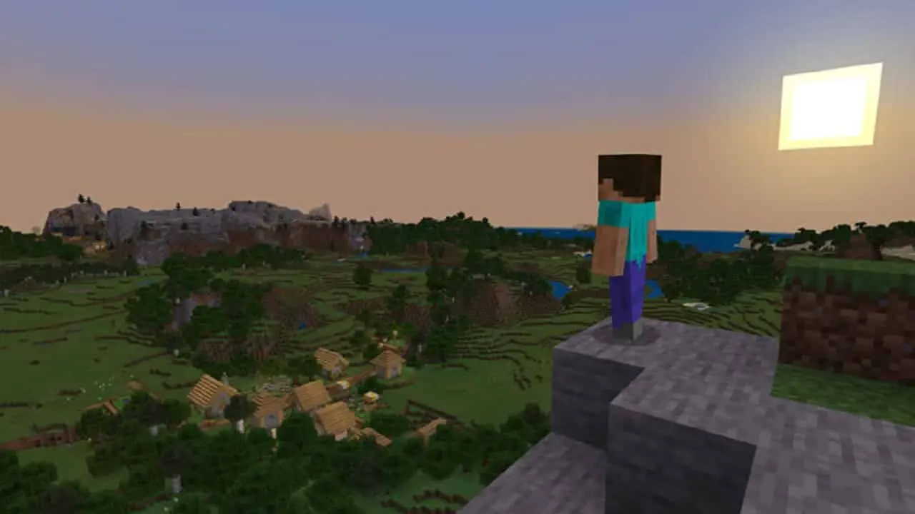 in-game screenshot of minecraft