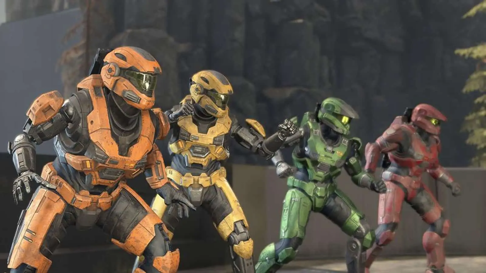 Image of spartans from Halo Infinite