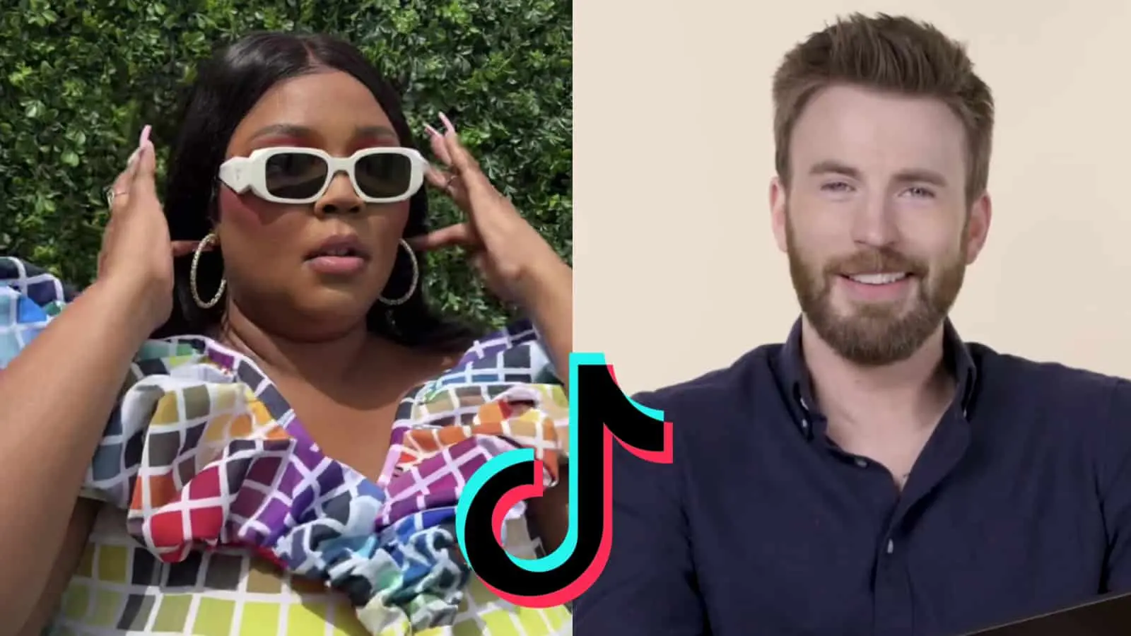 lizzo chris evans tiktok