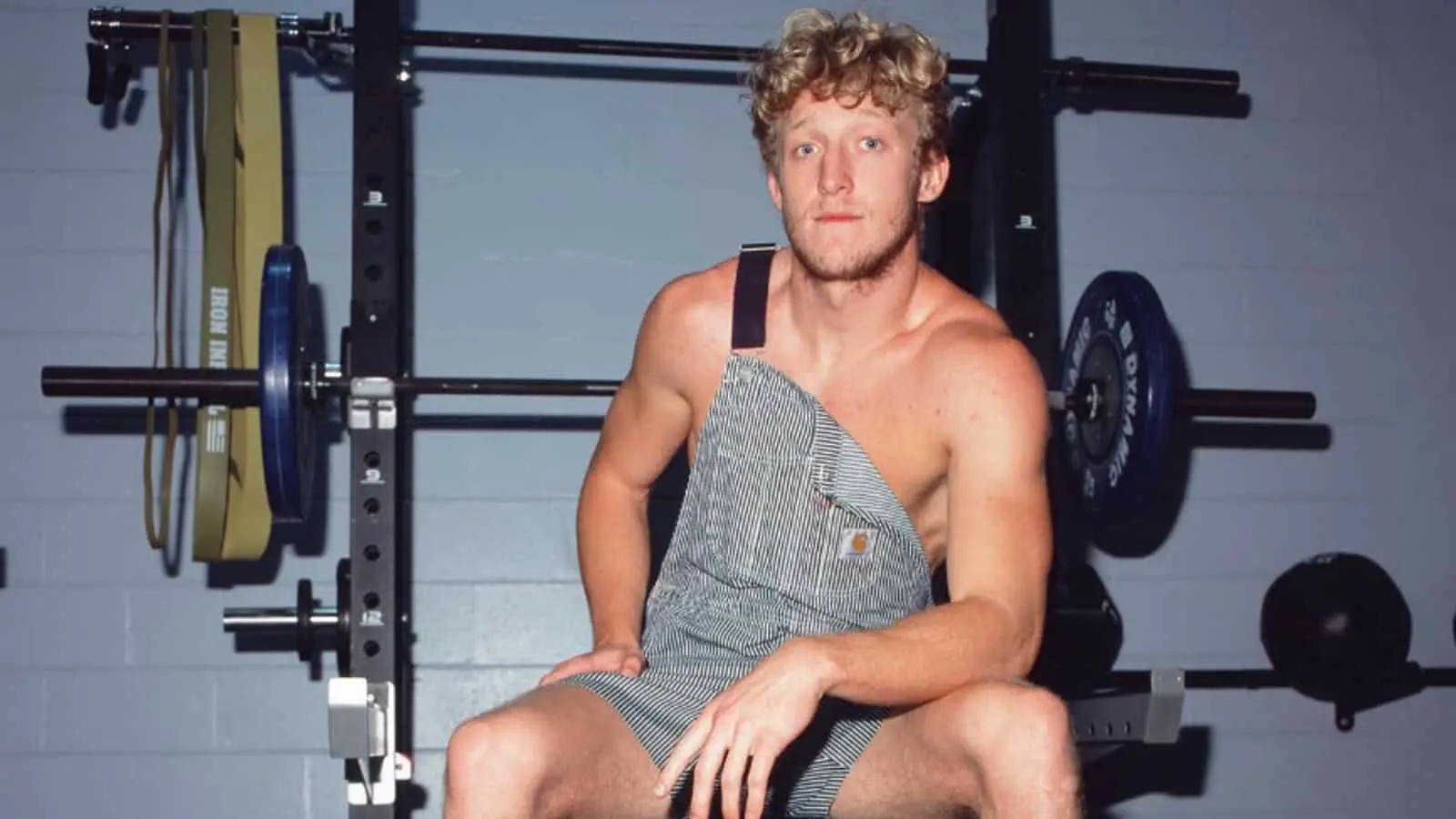 tfue instagram overalls gym