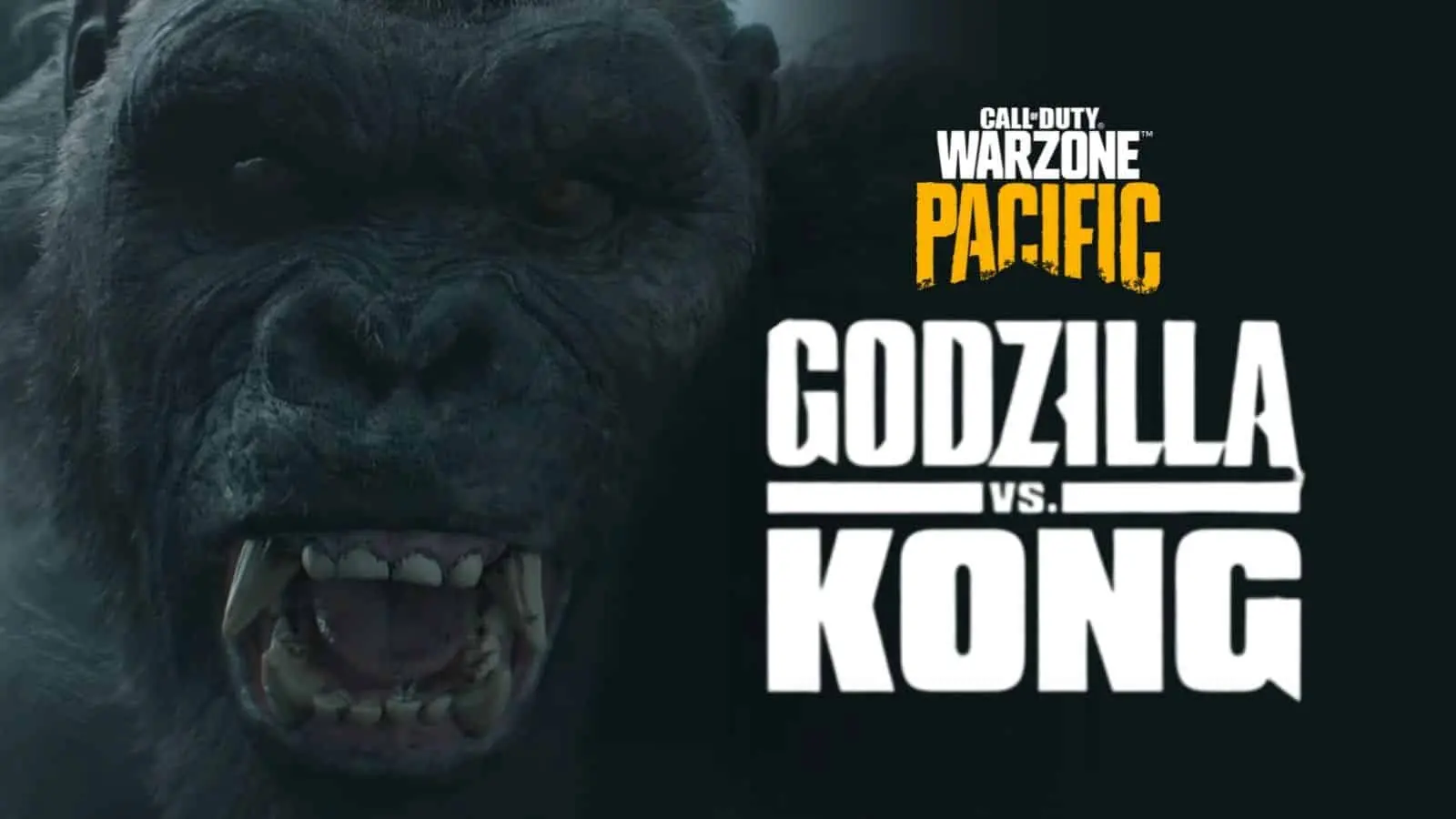 godzilla vs kong in warzone