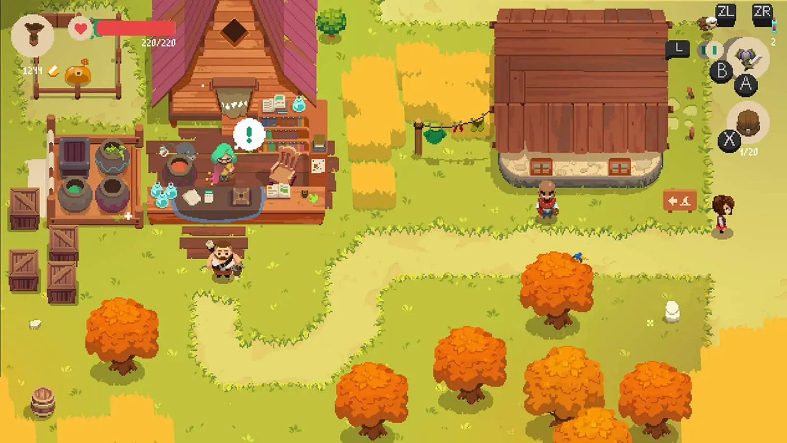 Moonlighter games like Stardew Valley