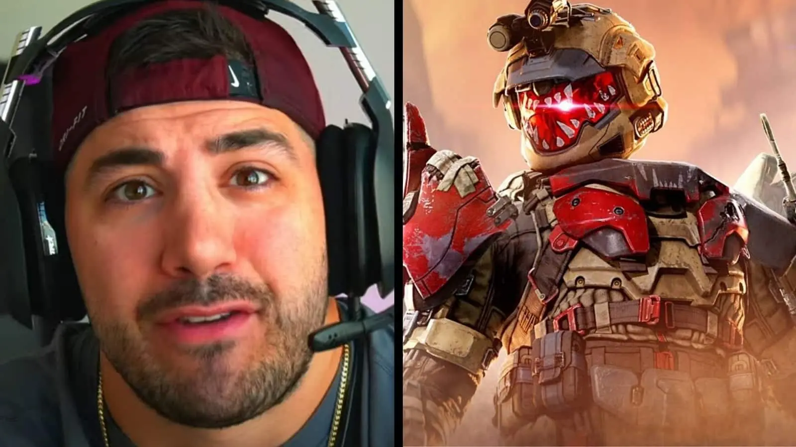 NICKMERCS with Halo Infinite Spartan