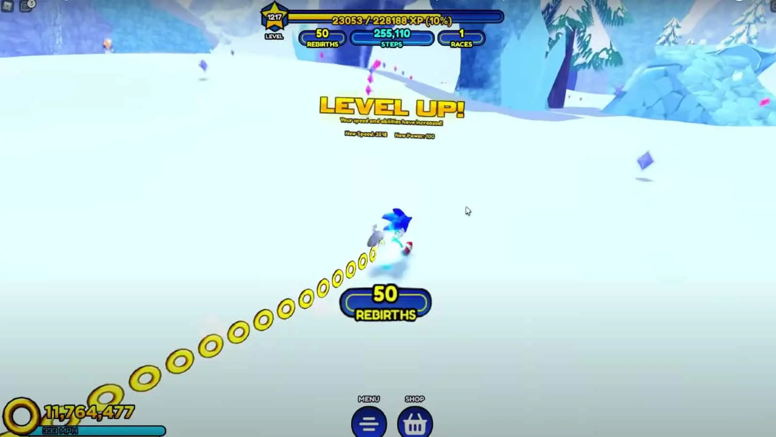 Sonic Speed Simulator gameplay