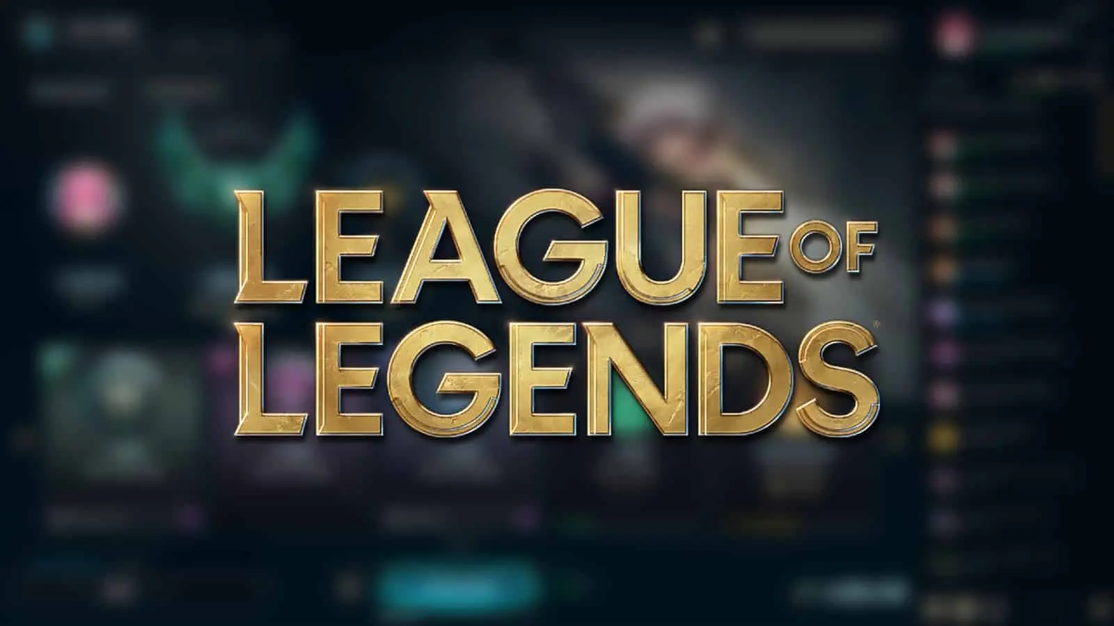 League post lobby screen