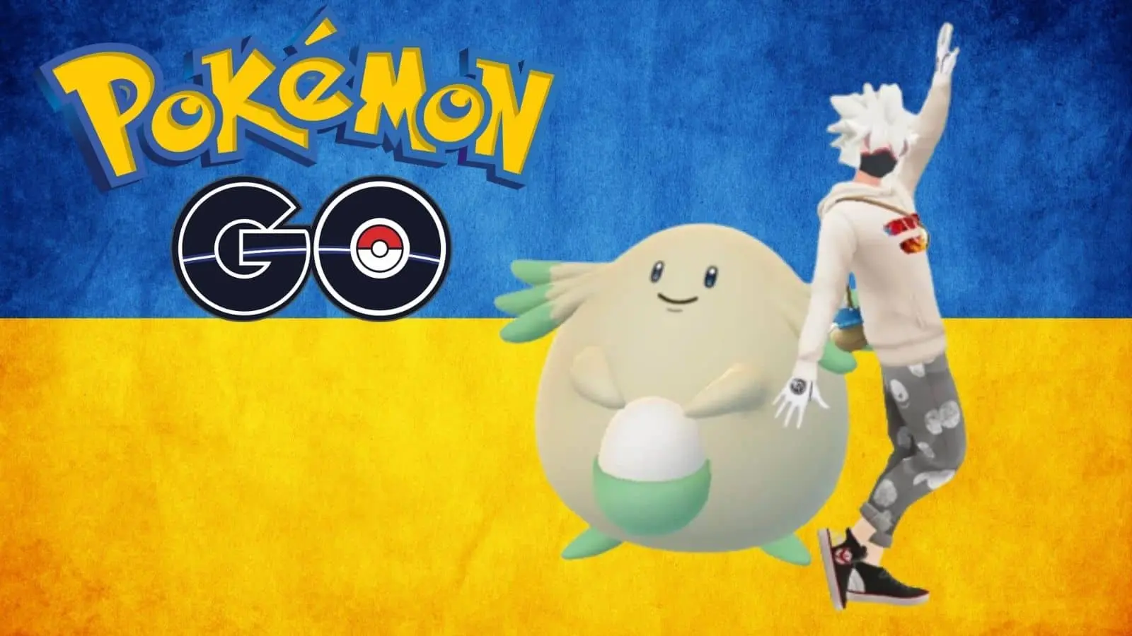 pokemon go ukraine flag player character chansey thumbnail