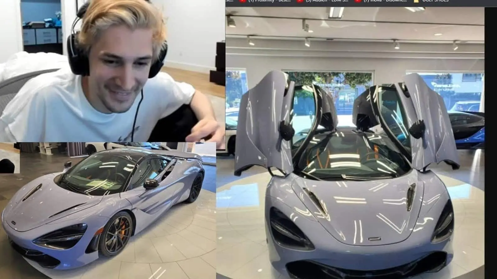 xQc McLaren Spider