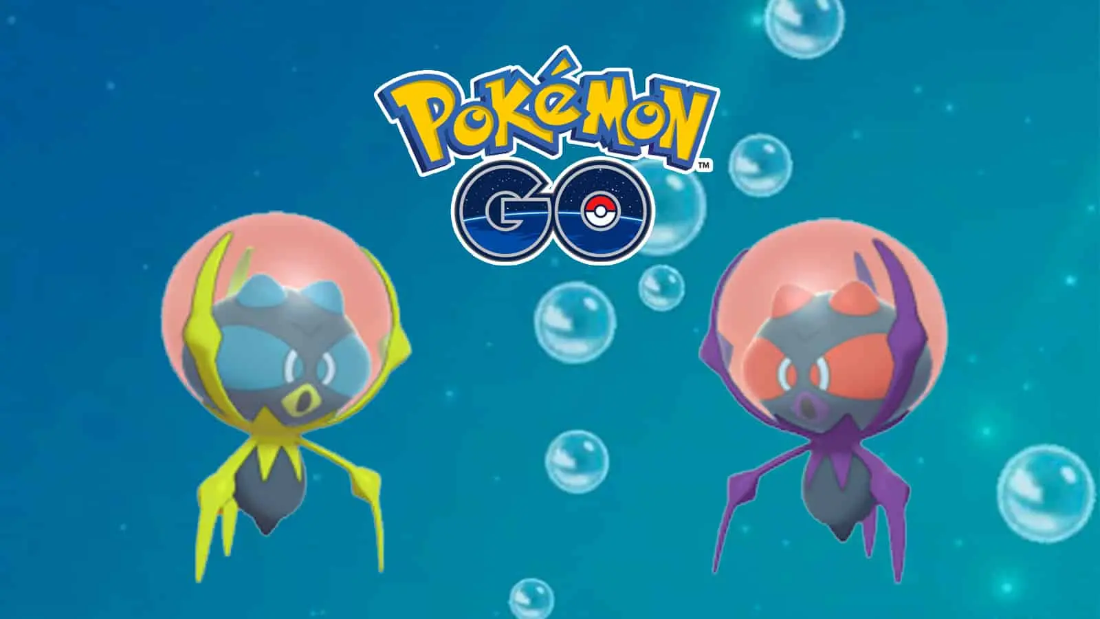 Araquanid and Shiny Araquanid appearing in Pokemon Go