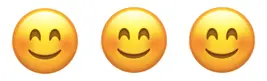 Smiley face emoji