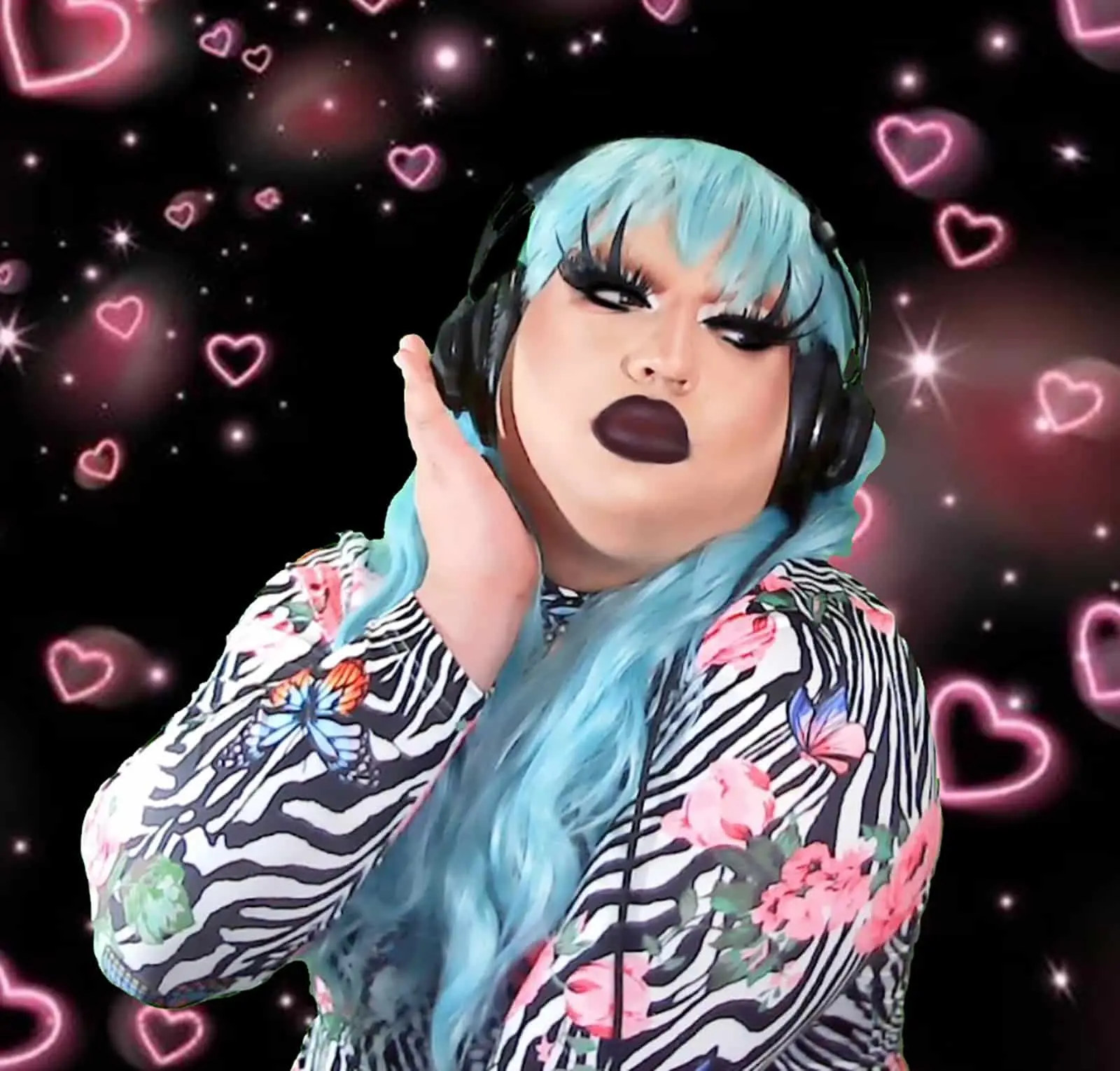 A photo of LGBTQIA+ Twitch streamer Miss Diana Hole