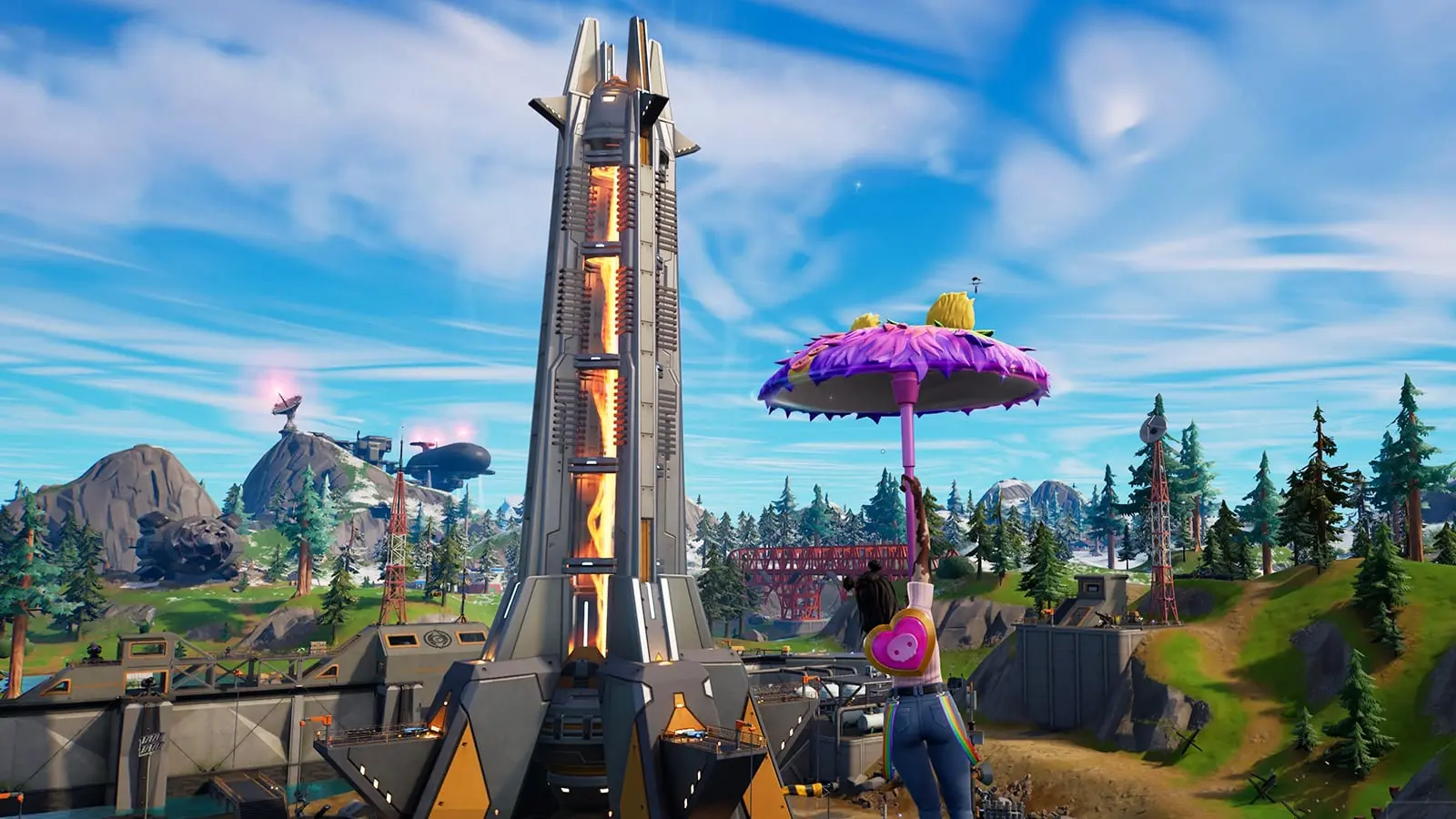 The Collider POI in Fortnite